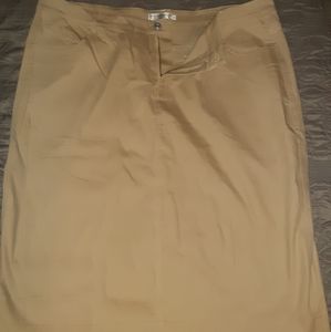 Jade mackenzie size 18 khaki skirt
